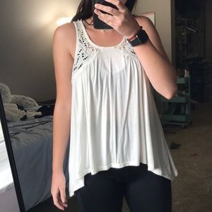 flowy american eagle tank top